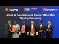 China&#39;s Mango TV, Huawei ink deal with Kenyan media outlets to foster content sharing