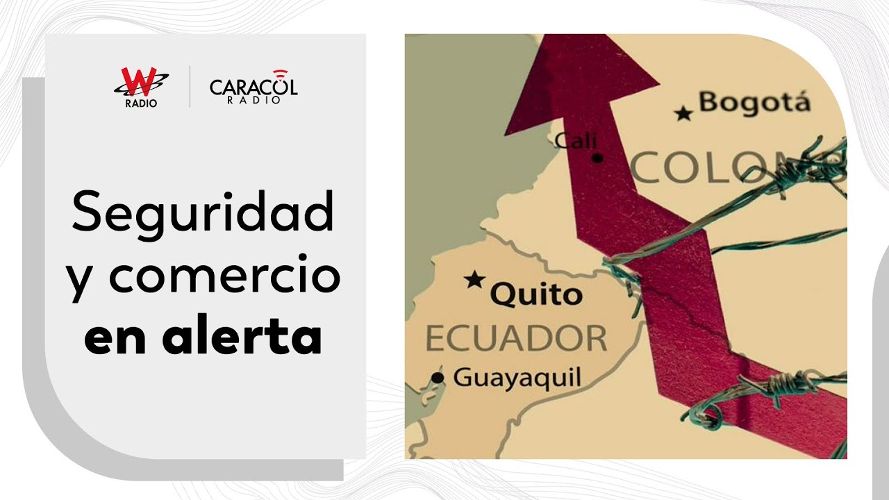 Presidente de Ecuador anuncia aranceles del 30% a productos colombianos por "falta de cooperación"