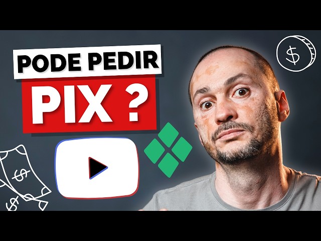 💲 Pode pedir PIX no YouTube? (E como pedir PIX nos vídeos do canal) class=