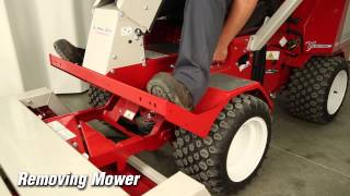 Ventrac 3400 How to Connect Tractor Attachments