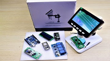 BANGGOOD MUSTOOL G700 HD 1080P Portable Desktop LCD Digital Microscope