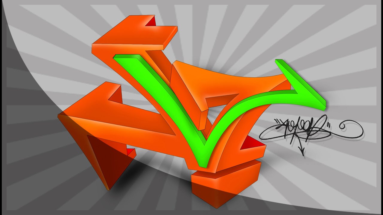 Featured image of post Letra A En Graffiti 3D 14 letras de graffiti 3x y mucho m s