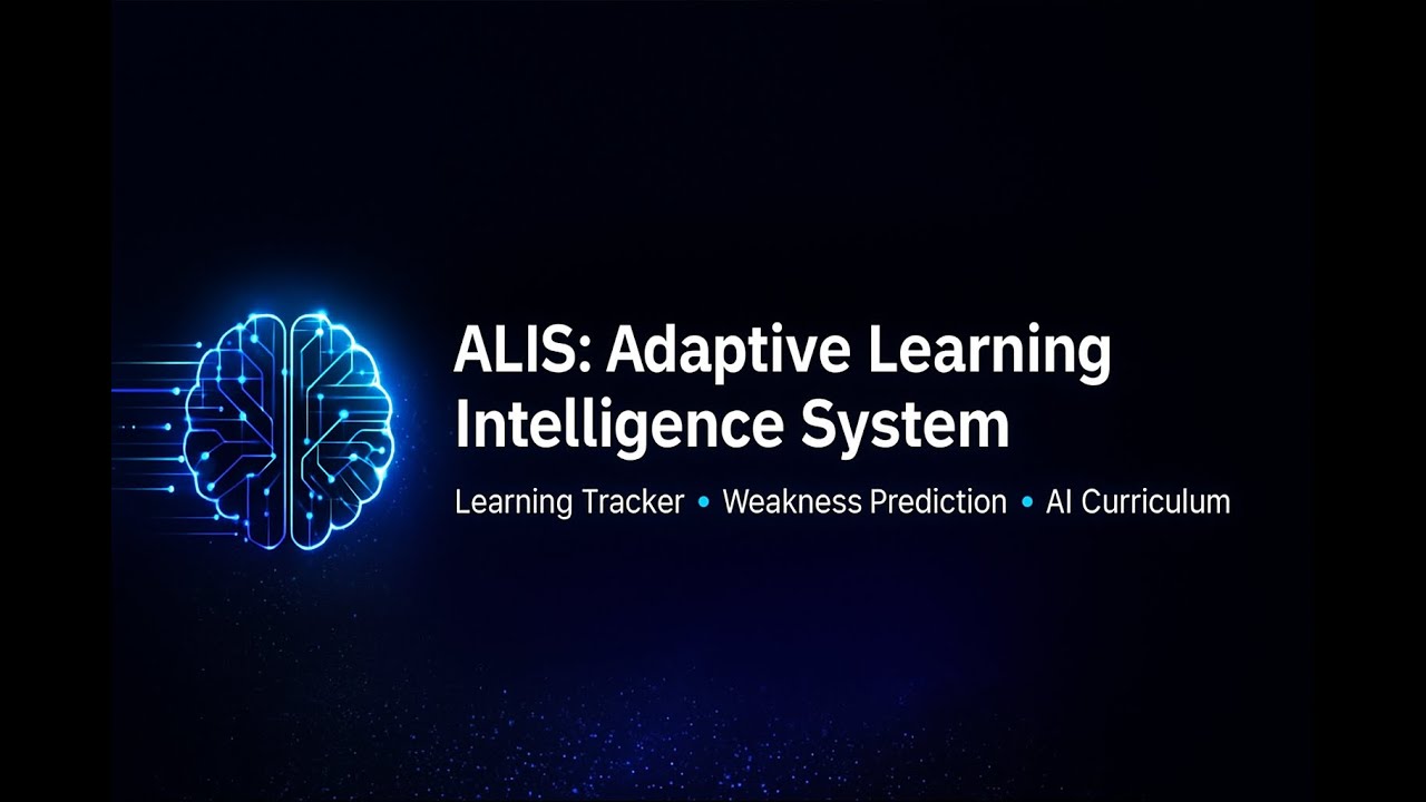 “ALIS: Adaptive Learning Intelligence System | Multi-Agent AI Capstone ...