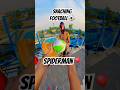 Spiderman parkour free runing pov 😂#parkourfreerun #parkourlife #parkour #waterslide #shortlife
