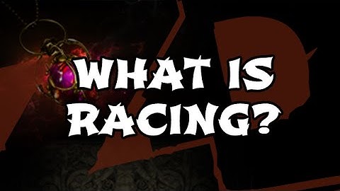 Path of Exile RACING: What is Racing, Why Race & How to Join Races (Beginner