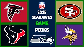 Seattle Seahawks Game-by-Game Predictions For 2025 NFL Season | NOT PLAYOFF |