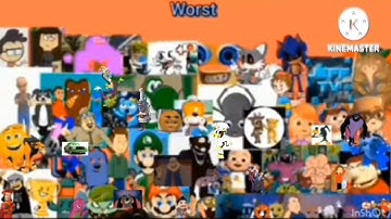 My Best to Worst Characters list (Part 14)