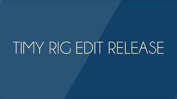 2K Special - Timy Rig v6.4 (Mineboss and Worthyy Edit) Release