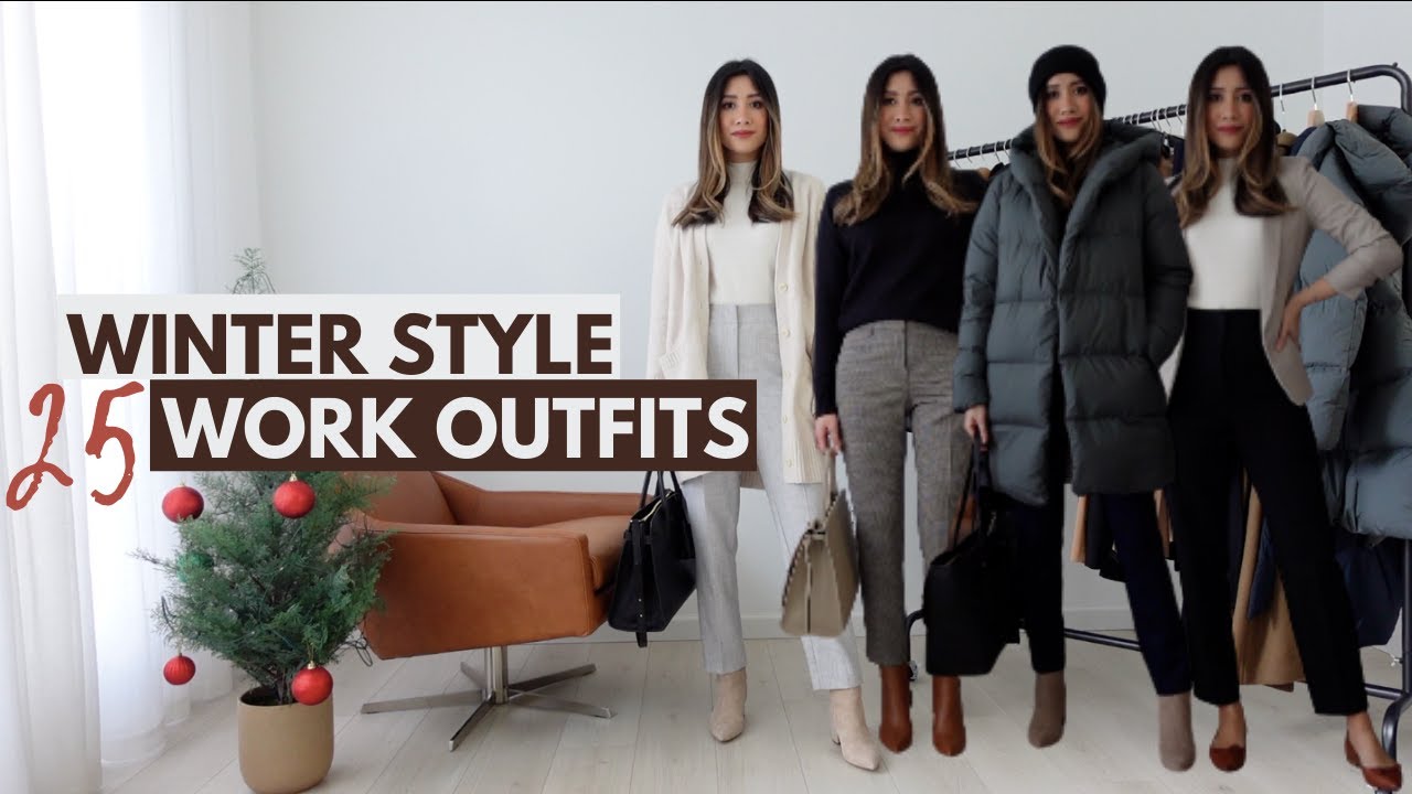 25 Work Outfits to Wear to the Office in Cold Weather