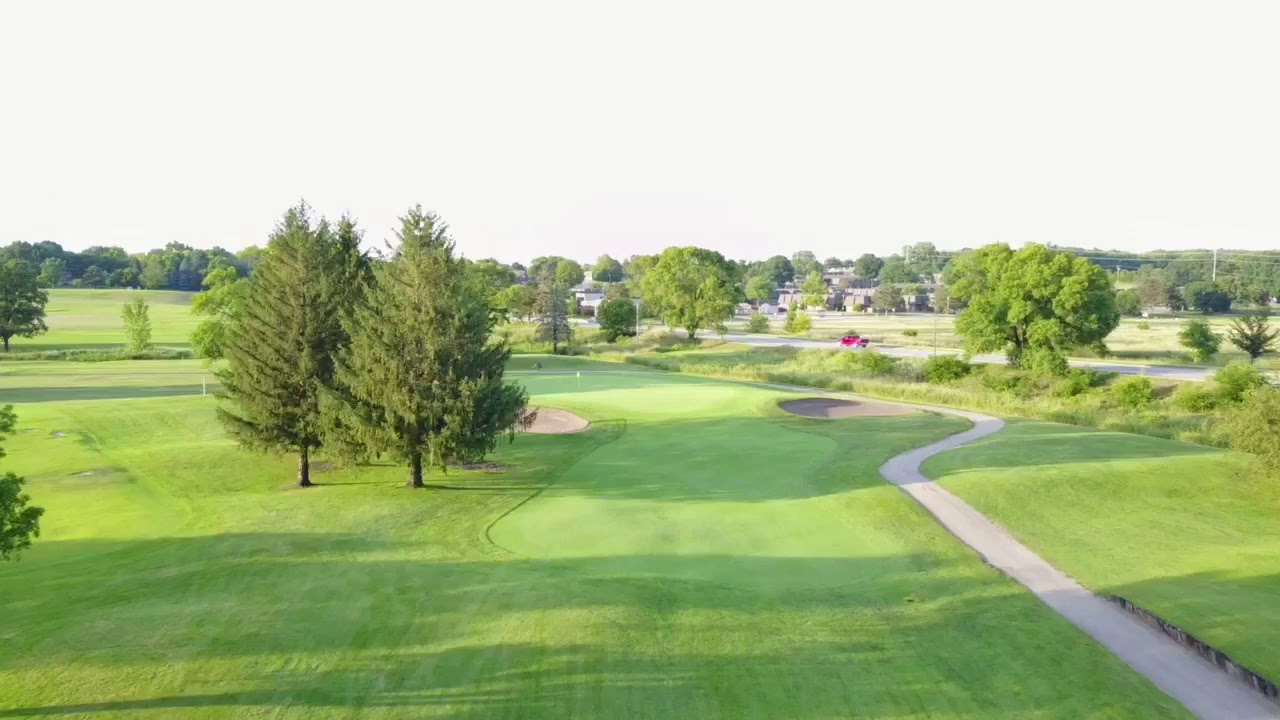 Vinker Golf Course Hole 8 Flyover- Veenker Memorial Golf Course - YouTube