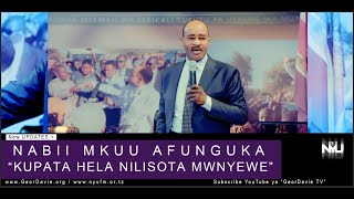 WENYE WIVU NA HELA ZA NABII MKUU HUU NI UJUMBE MAALUM !!! - GeorDavie TV