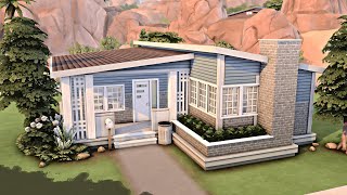 SMALL STARTER HOUSE ? The Sims 4 Speed Build | No CC