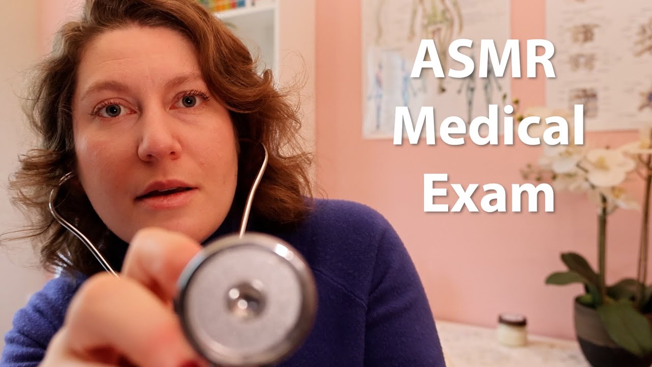 ASMR Medical Exam Because You Aren't Feeling Good AT ALL
