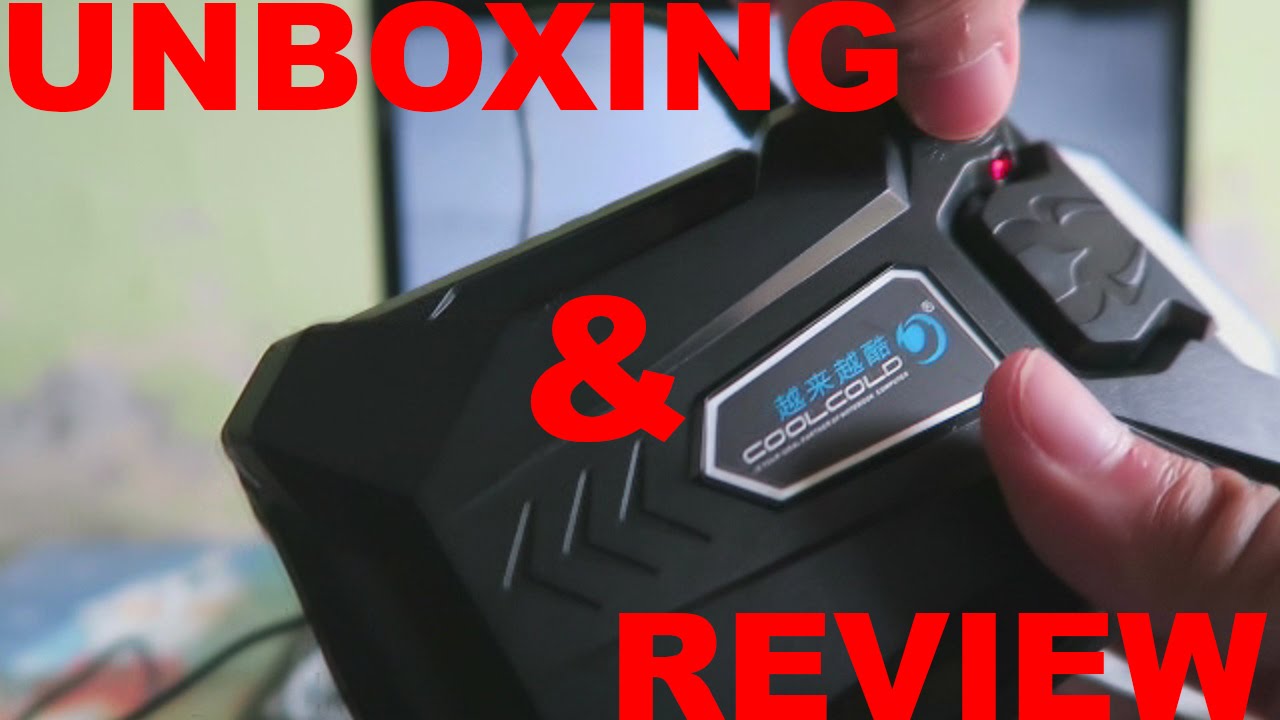 [UNBOXING & REVIEW] CoolCold Universal Laptop Vacuum Cooler YouTube