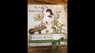Pop-Up Album Cover Tutorial - CCC Country Bunny