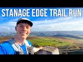 Stanage edge 12 mile trail run  peak district