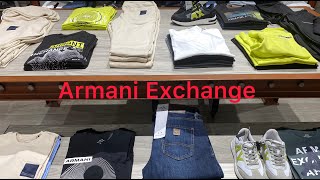 Armani exchange men’s and women’s collection