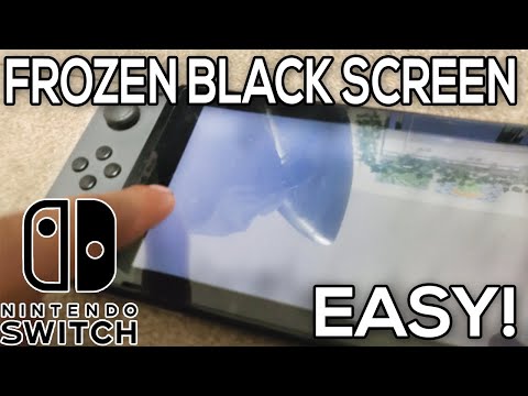 FIX FROZEN BLACK SCREEN ON YOUR NINTENDO SWITCH!