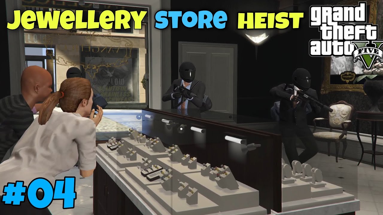 JEWELLERY STORE HEIST GTA 5 || BIGGEST GTA 5 || GTA 5 GAMEPLAY HINDI ||