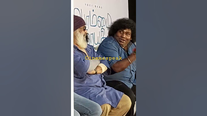 #YogiBabu #comedy king in #laughter mode!😅 #BommaiNayagi press meet #Shorts