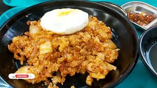 Kimchi Fried Rice and mix vegetable Soup//Craving Korean Food