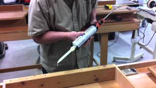 West System Six10 Thickened Epoxy Product Demo