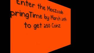 Meez March 26-29 code !