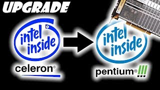 Upgrade From Intel Celeron 700 Mhz To Intel Pentium Iii 1 Ghz And Gt 430 Pci