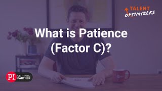 Master Your Pace: PI Patience (Factor C) Explained!