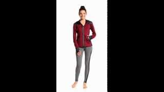 Moving Comfort Women's Justright Running Full Zip Jacket | SwimOutlet.com