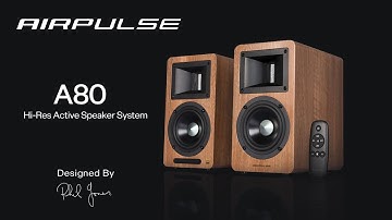 AirPulse A80 Hi-Res Active Speaker System
