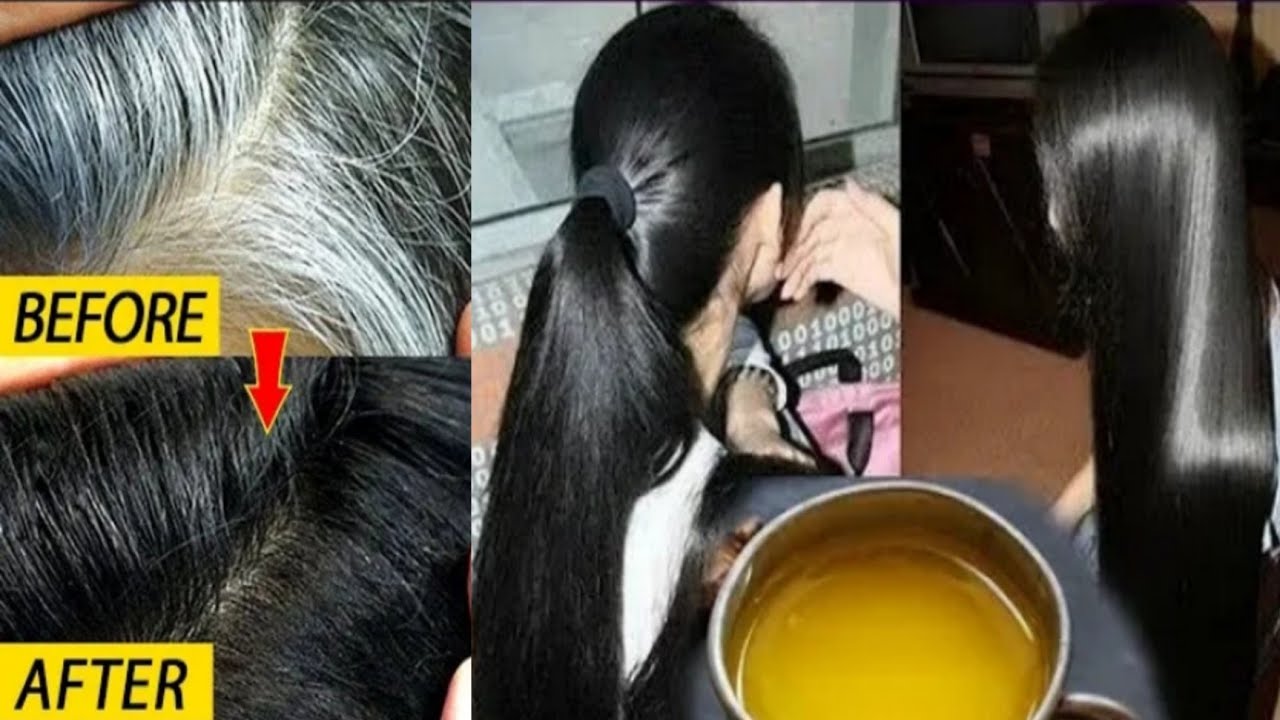 Serene White Hair To Black Hair Oil Wallpaper Collection Serene White Hair To Black Hair Oil Wallpaper Collection