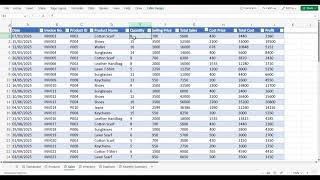 Small Business Excel Template | Sales, Inventory, Expenses & Profit Tracker