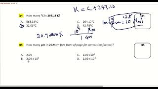 General Chemistry I (CHE111) Final Revision Part 1