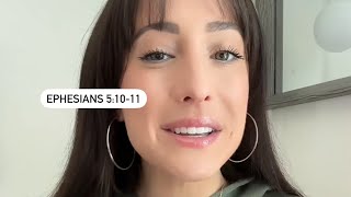 Verse of the day! Ephesians 5:10-11 🤍 #thejesuschallenge by Madeline Grace  322 views 3 weeks ago 7 minutes, 31 seconds