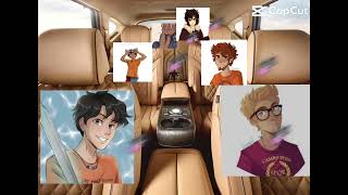 PERCY WHY DO YOU HAVE A SWORD IN THE CAR-