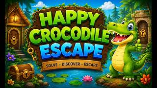 G4K Happy Crocodile Escape Game| Games4King Walkthrough