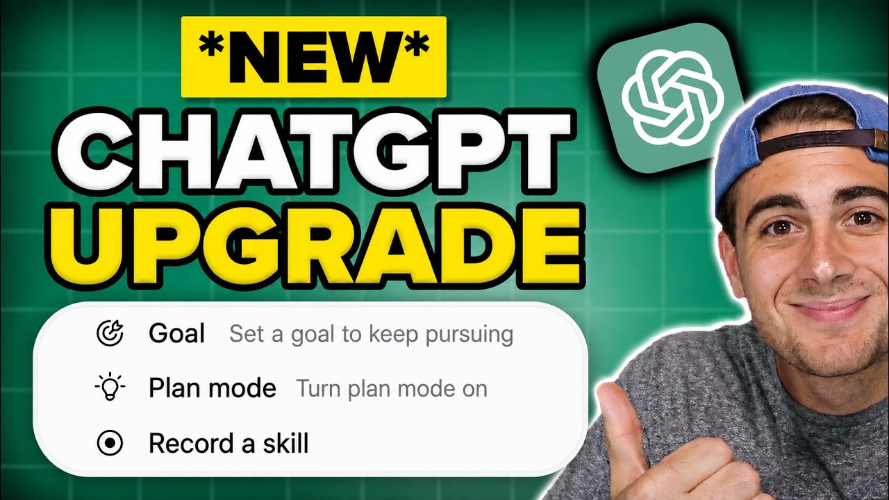 ChatGPT Released NEW Updates That Are Crazy 🤯 (Record Skills, Extension & More) — Rob The AI Guy (video thumbnail)