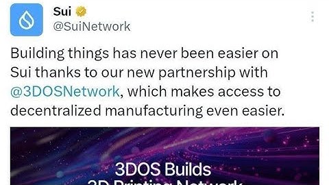 3DOS DEPIN AIRDROP ON SUI | FREE AIRDROP GUIDE