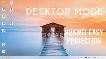 HOW TO USE EASY PROJECTION/DESKTOP MODE USING HUAWEI DEVICES TO ANY SMART TV