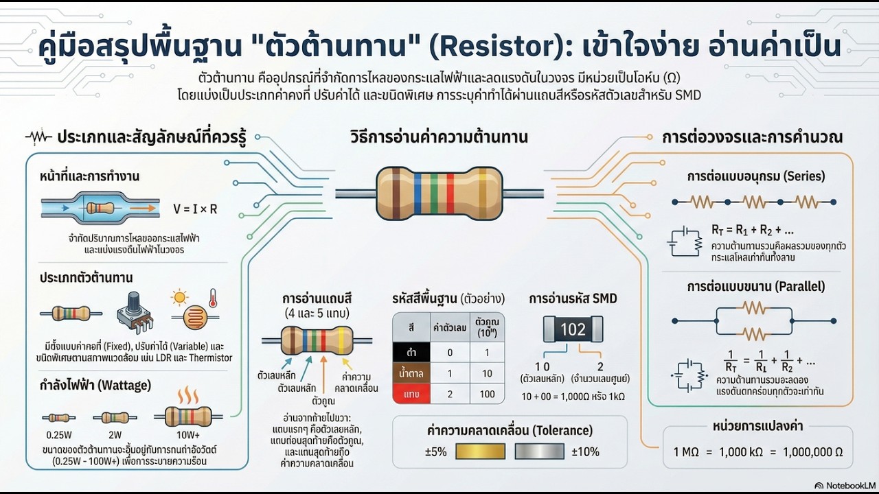 ตัวต้านทานคืออะไร