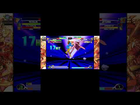 MvC2: Reggie - Rogue GNS Whiff DHC Colossus Power Dive 80% Combo .:9.18.24:.