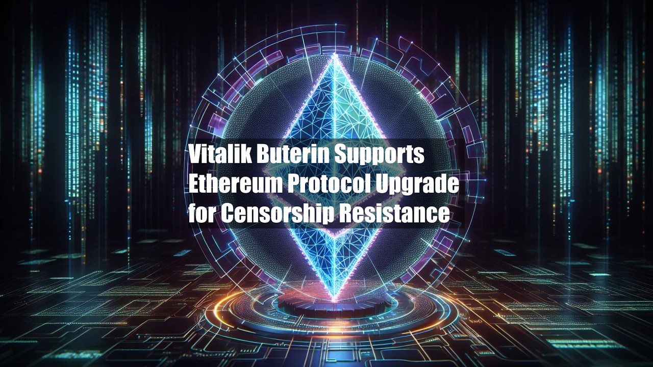Vitalik Buterin Supports Ethereum Protocol Upgrade for Censorship