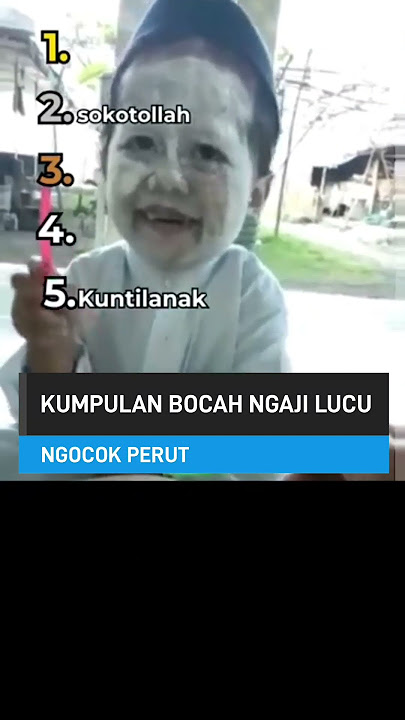 Kumpulan bocah ngaji NGOCOK perut.. #semuaorang #lucu #ngakak #pantai