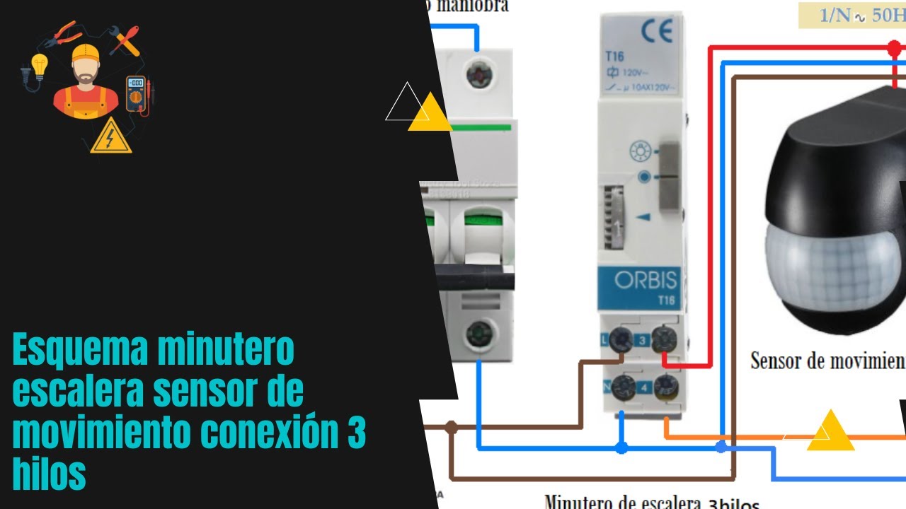 Minutero de Escalera 16A CHINT - Menú principal, Domótica y