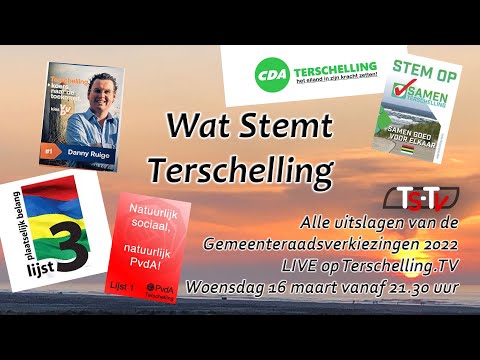 Uitslagen  Terschelling Gemeenteraadsverkiezingen 2022