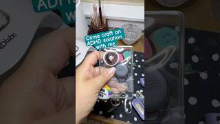 Come craft an ADHD solution with me #adhdtiktok #adhdwomen  #crafting #littlethings #adhdcoach