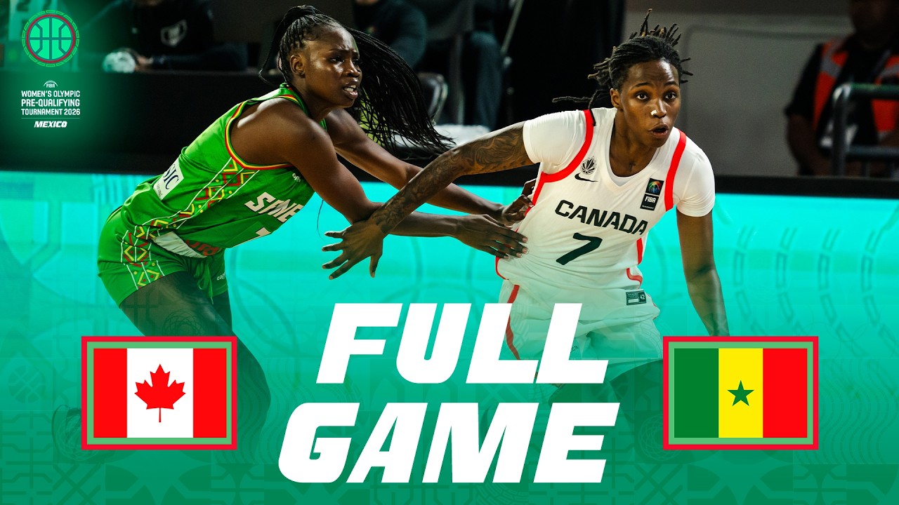 Canada v Senegal | Full Basketball Game | FIBA Women's Olympic Pre-qualifying Tournament 2026