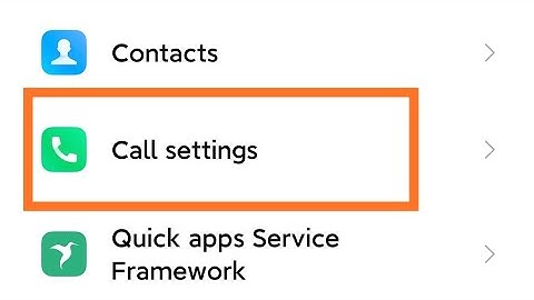 redmi 9, 9 prime, 9c call settings