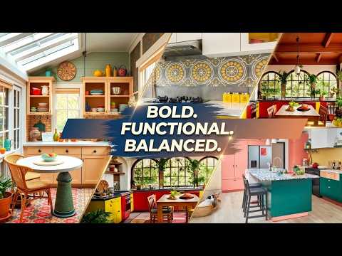 Maximalist Kitchen Guide: 6 Tips for Bold Color Without Losing Function